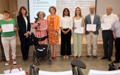 El ICOMV entrega las Ayudas a la Cooperación y Acción Social Sanitaria 2025