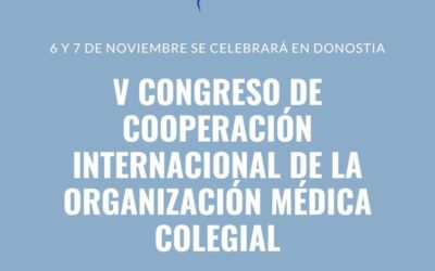 El V Congreso de Cooperación Internacional de la OMC se celebrará en Donostia los días 6 y 7 de noviembre